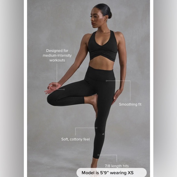 M. 7/8 High-Waist Airbrush Legging - Picture 2 of 4